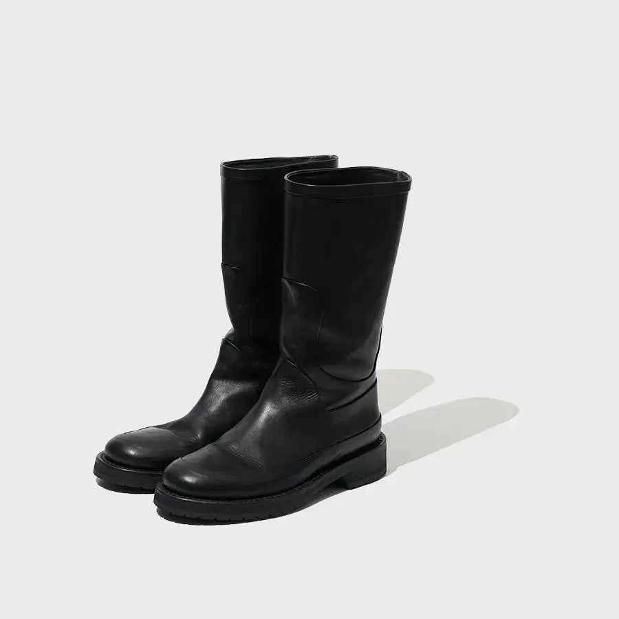 靴 Ann Demeuelemeester boots 37 Ann Demeulemeester Curved Heel Ankle Boots Black Leather 37